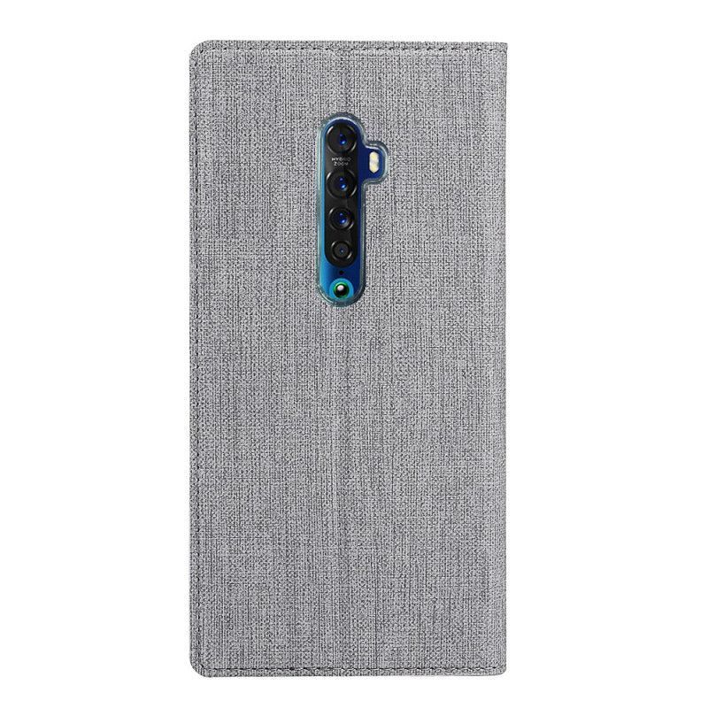 Kožené Pouzdro Folio Oppo Reno 2 Texturovaný