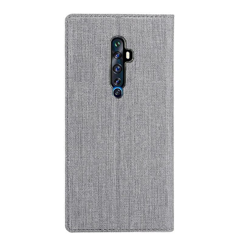 Kožené Pouzdro Folio Oppo Reno 2z Texturovaný