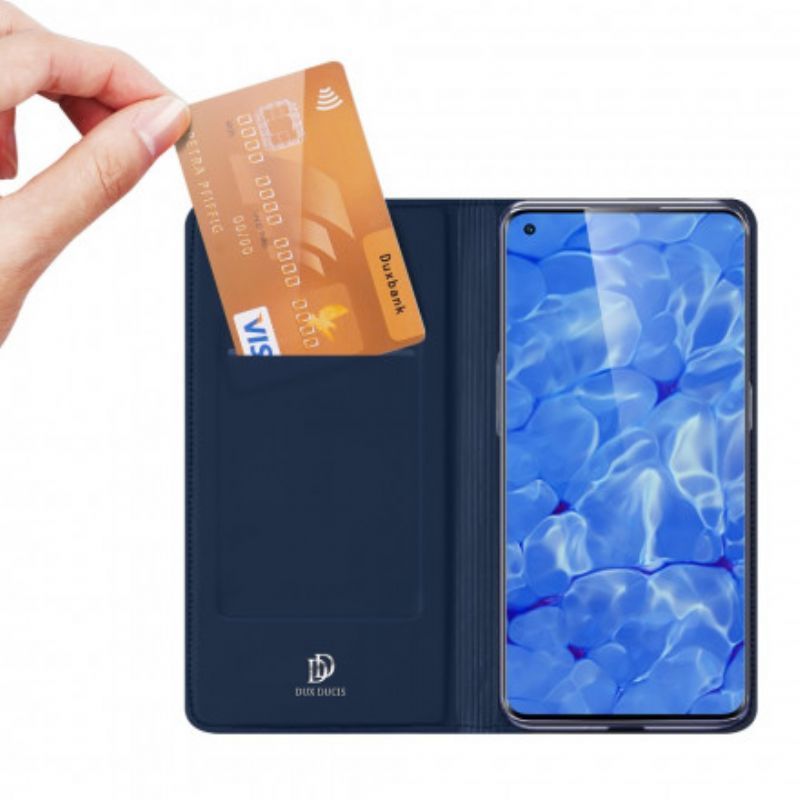 Kožené Pouzdro Folio Oppo Reno 6 Pro 5g Řada Skin Pro Dux Ducis