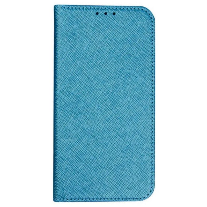 Kožené Pouzdro Folio Realme 12 Pro / 12 Pro Plus Křížová Textura