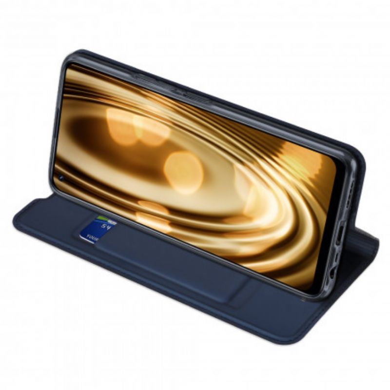 Kožené Pouzdro Folio Realme 8 / 8 Pro Kůže Pro Dux Ducis