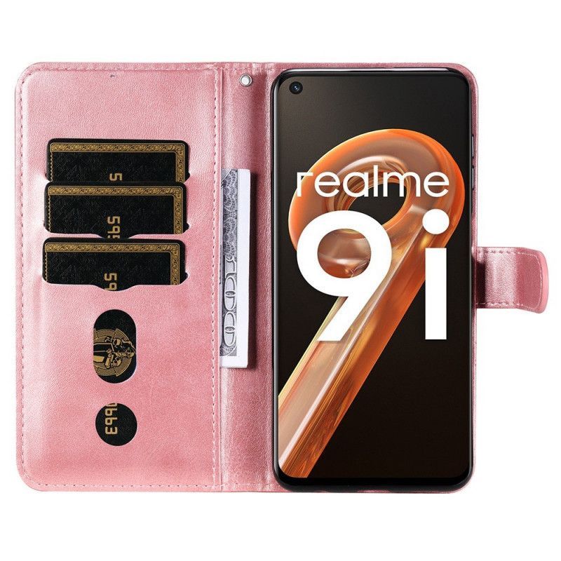 Kožené Pouzdro Na Realme 9i Peněženka