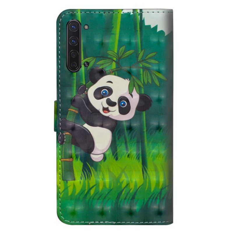 Kožené Pouzdro Oppo Find X2 Lite Panda A Bambus