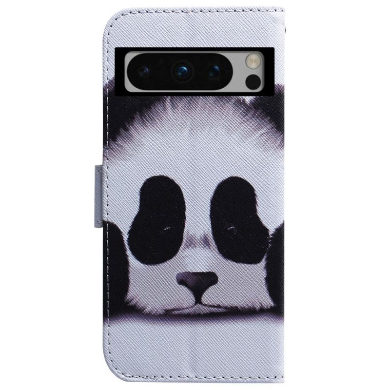 Kožený Kryt Google Pixel 8 Pro Panda Tvář