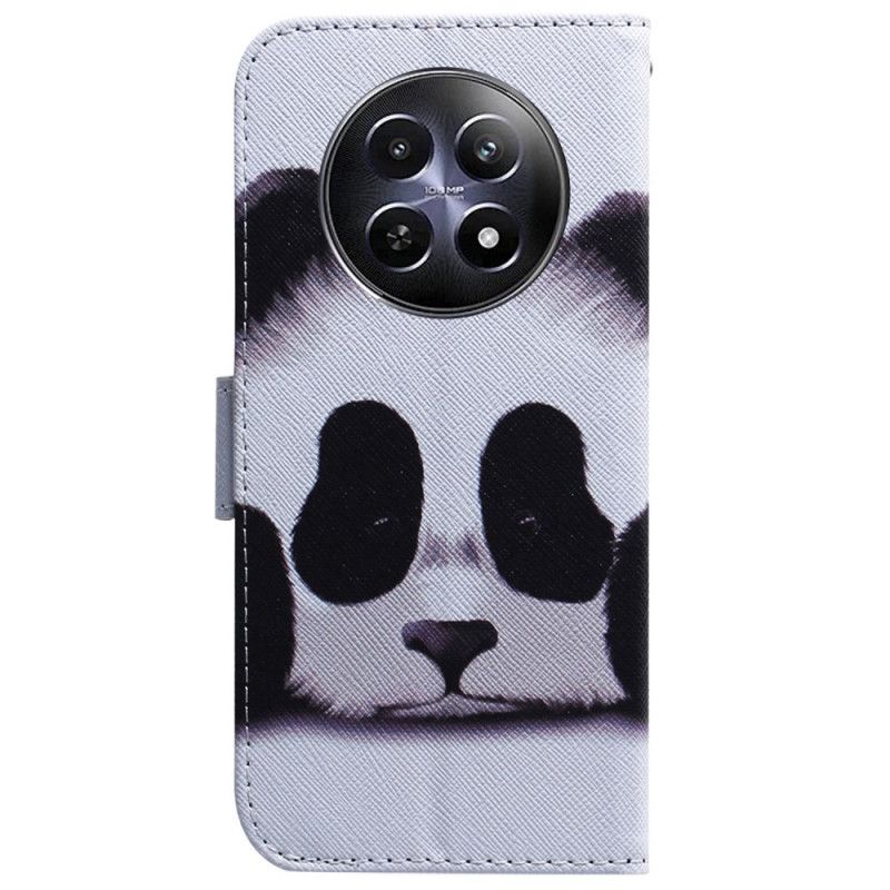 Kožený Kryt Na Realme 12 / 12x 5g Panda