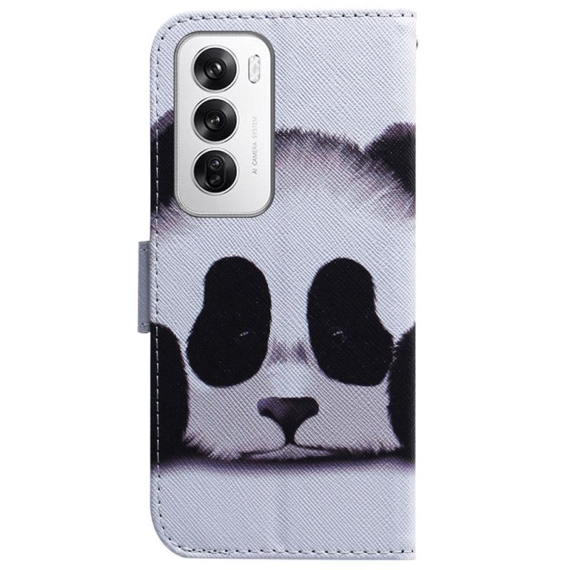 Kožený Kryt Oppo Reno 12 5g Panda