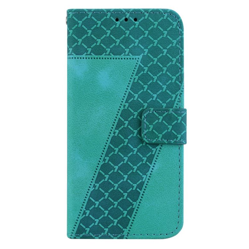 Kožený Kryt Realme 12 Pro / 12 Pro Plus Design 7 S Popruhem