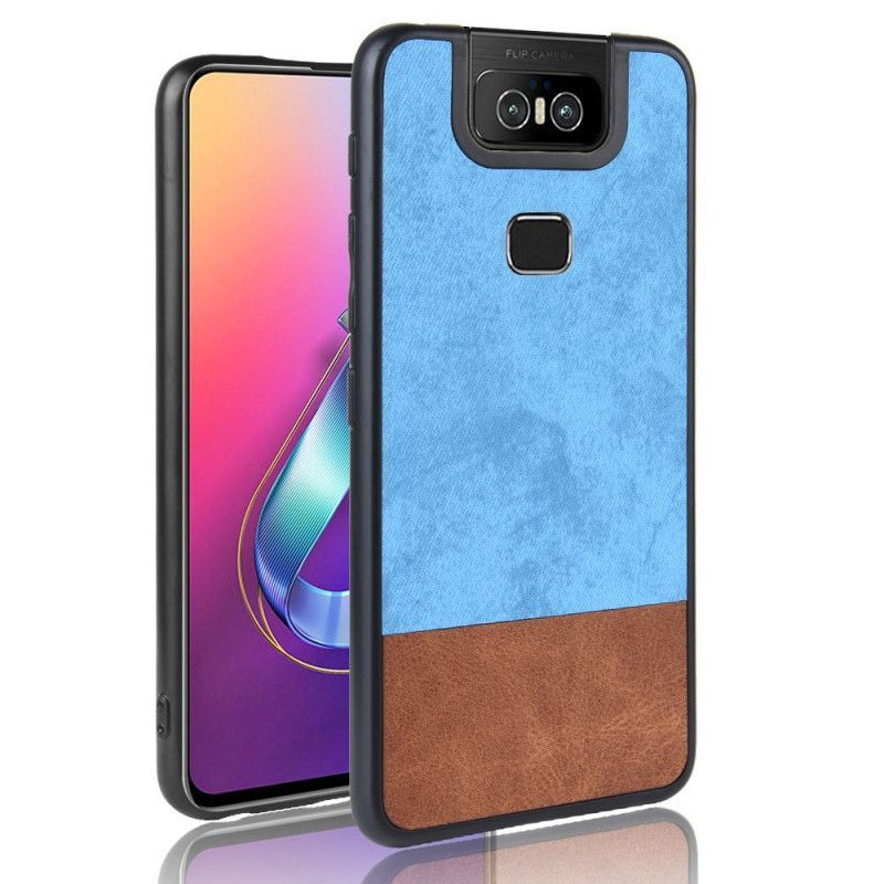 Kryt Asus Zenfone 6 Dvoubarevná Imitace Kůže