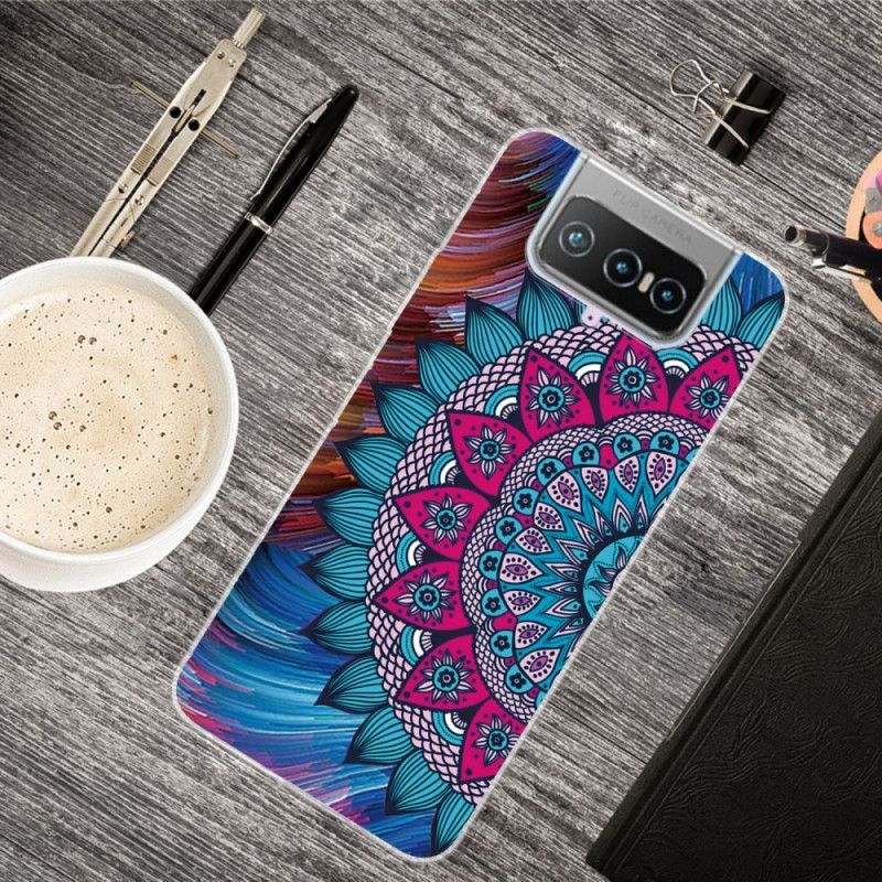 Kryt Asus Zenfone 7 / 7 Pro Barevná Mandala