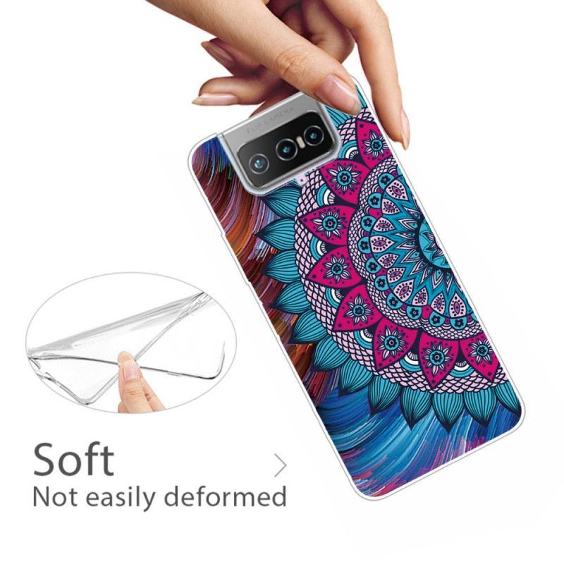 Kryt Asus Zenfone 7 / 7 Pro Barevná Mandala