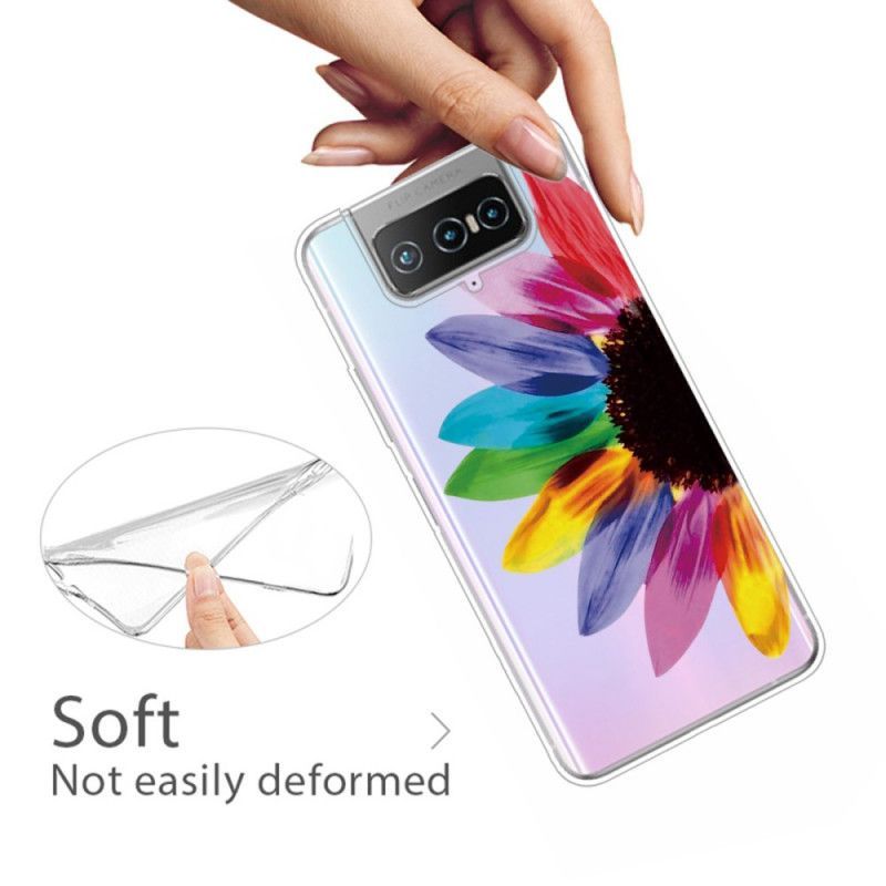 Kryt Asus Zenfone 7 / 7 Pro Barevný Květ