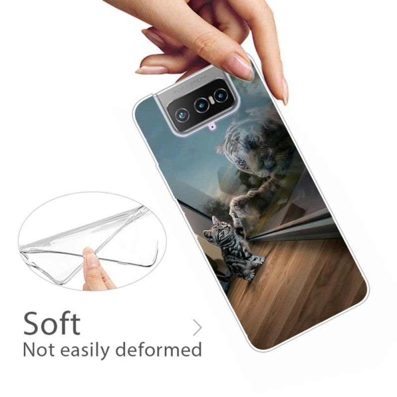 Kryt Asus Zenfone 7 / 7 Pro Kočičí Sen