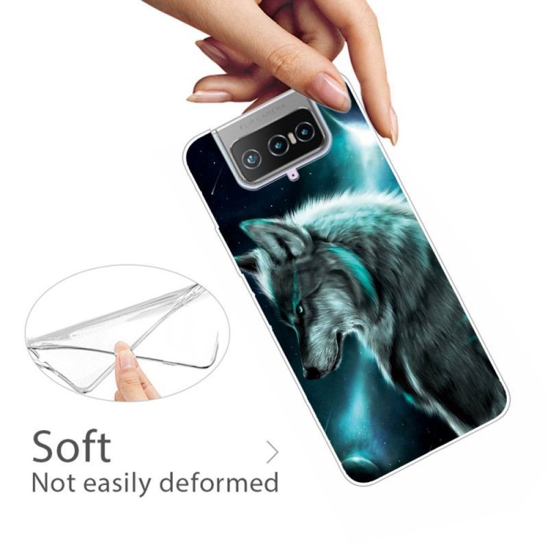 Kryt Asus Zenfone 7 / 7 Pro Královský Vlk