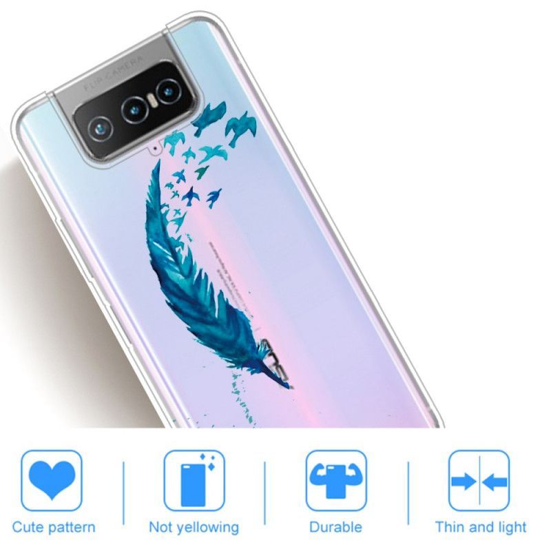 Kryt Asus Zenfone 7 / 7 Pro Krásné Peříčko