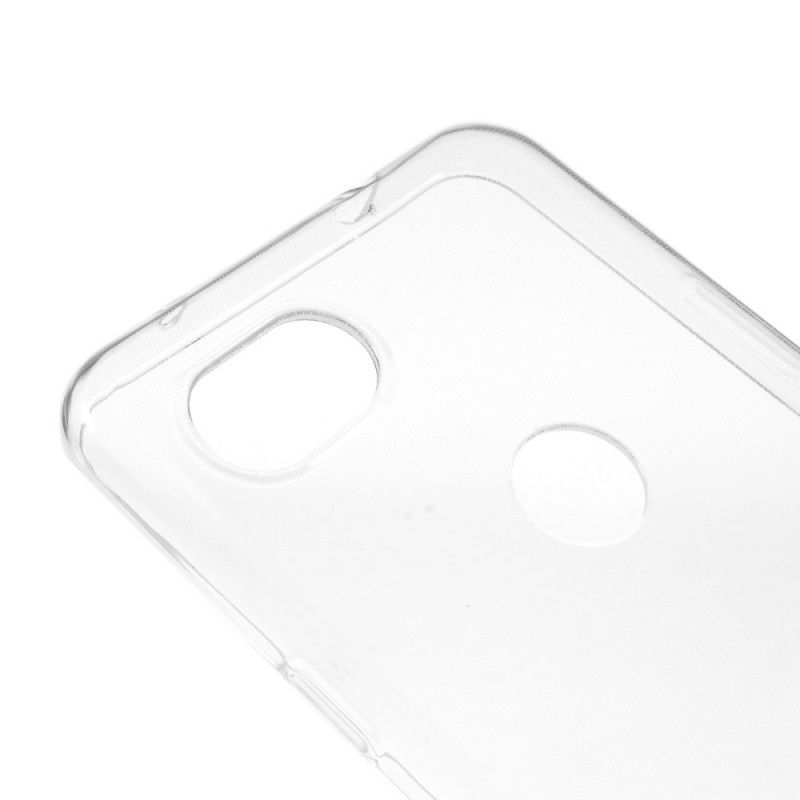 Kryt Google Pixel 3a Průhledný Protiskluzový Silikon