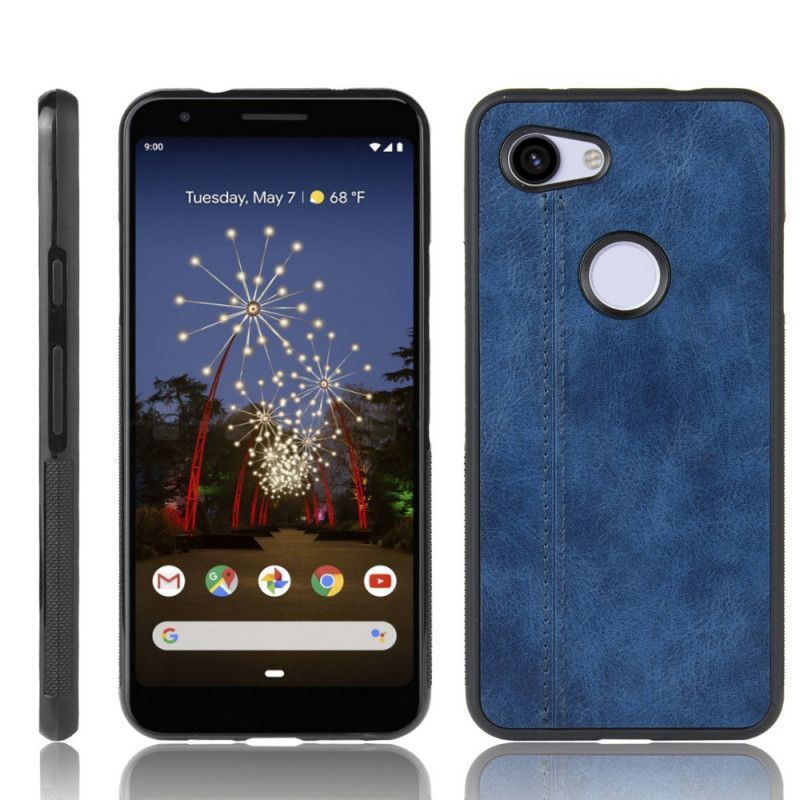 Kryt Google Pixel 3a Xl Efekt Kůže Ve Švu