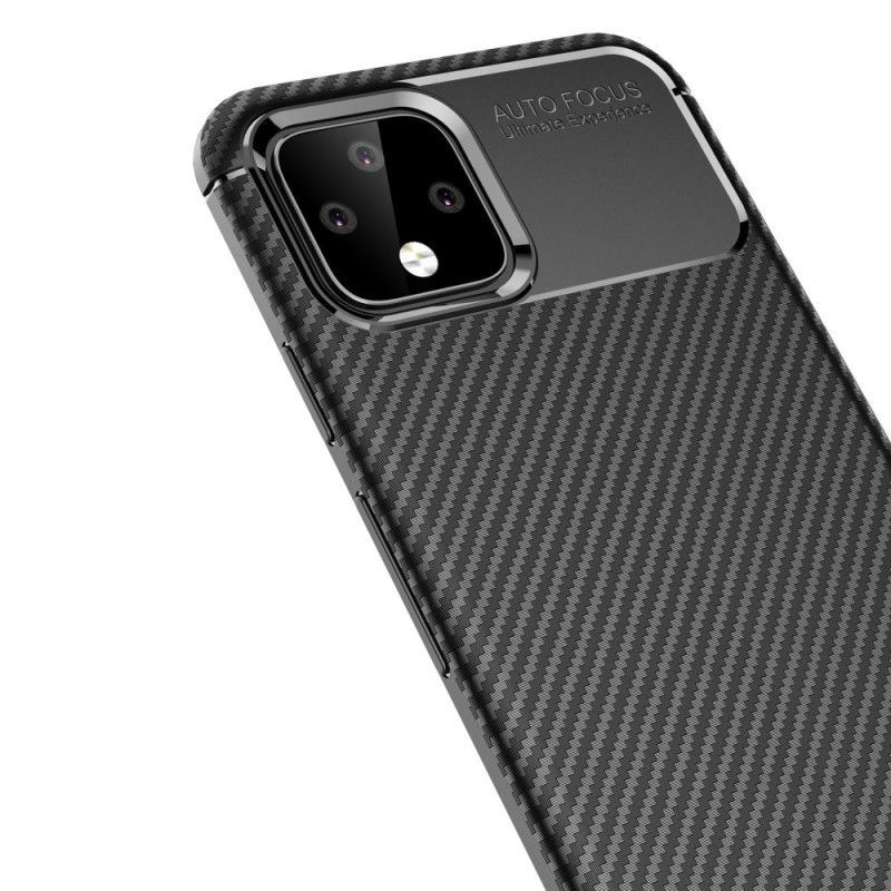 Kryt Google Pixel 4 Flexibilní Textura Uhlíkových Vláken