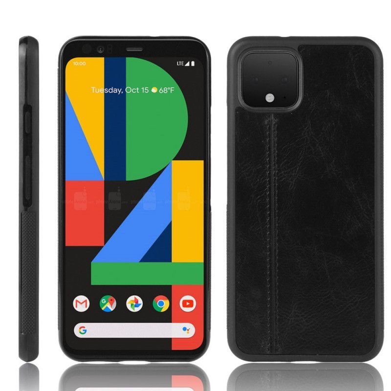 Kryt Google Pixel 4 Xl Efekt Kůže Ve Švu