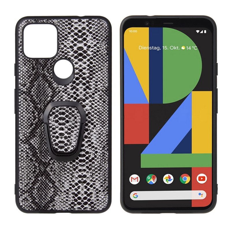 Kryt Google Pixel 4a 5g Hadí Styl Držáku Prstenu