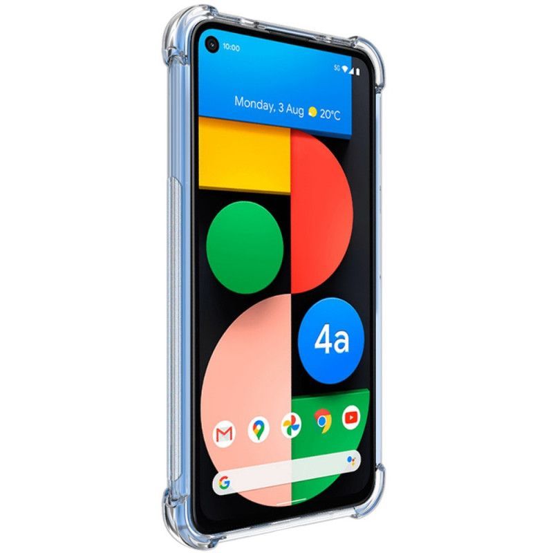 Kryt Google Pixel 4a 5g Transparentní Hedvábný Imak