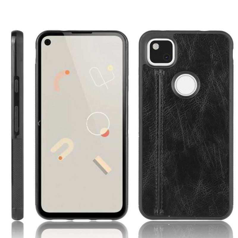 Kryt Google Pixel 4a Efekt Kůže Ve Švu