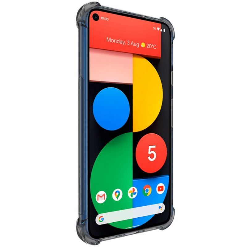 Kryt Google Pixel 5 Transparentní Hedvábný Imak