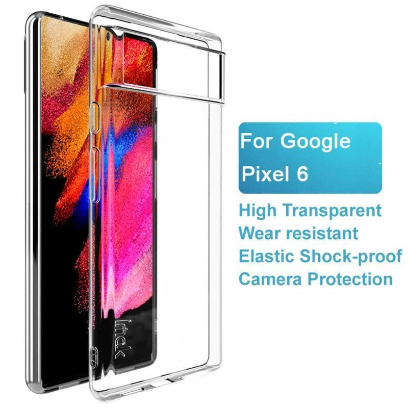 Kryt Google Pixel 6 Flexibilní Transparentní Imak