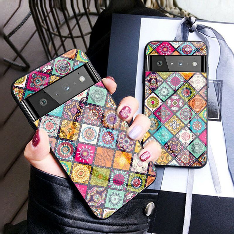 Kryt Google Pixel 6 Pro Patchwork Magnetický Držák