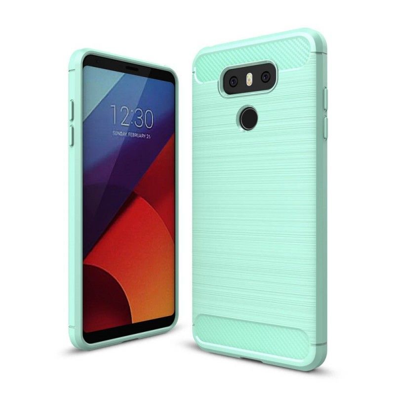 Kryt Lg G6 Kartáčované Uhlíkové Vlákno