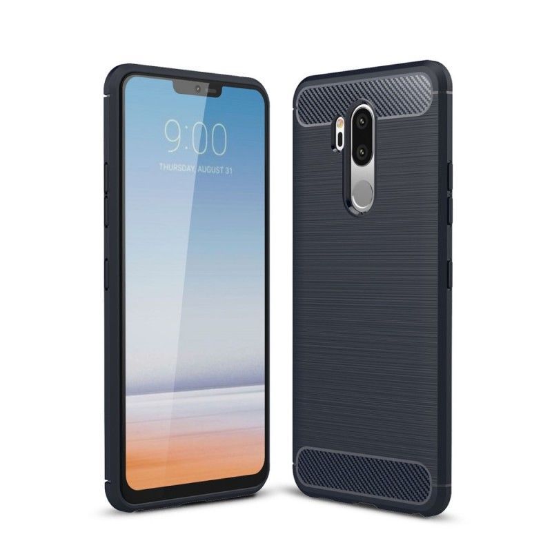 Kryt Lg G7 Thinq Kartáčované Uhlíkové Vlákno