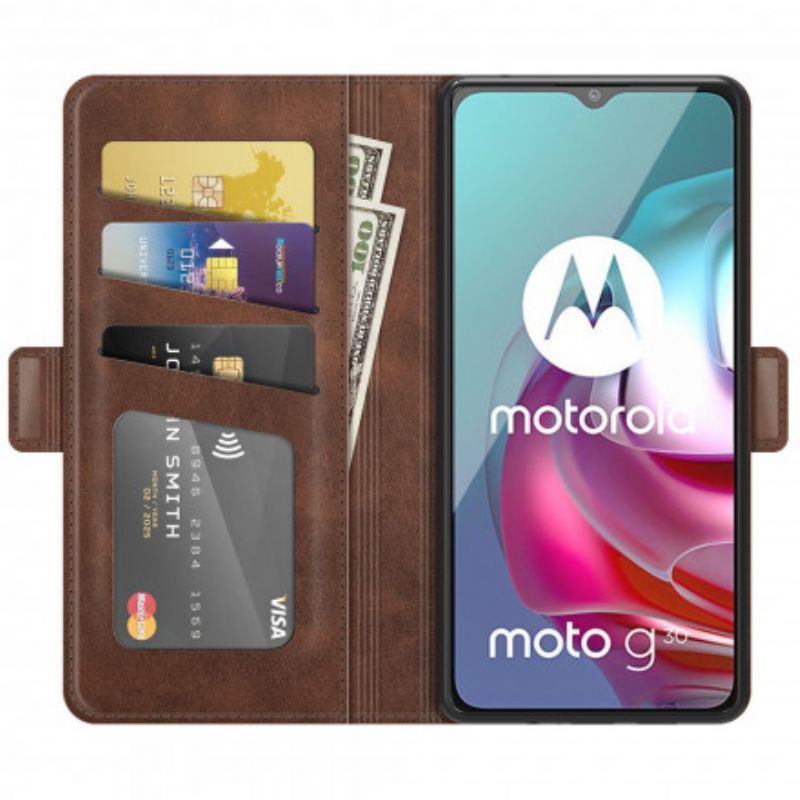 Kryt Moto G30 / Moto G10 Dvojitá Klapka