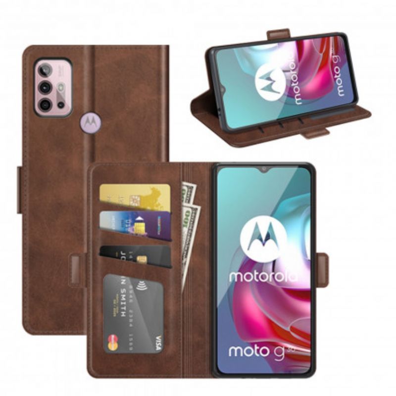 Kryt Moto G30 / Moto G10 Dvojitá Klapka