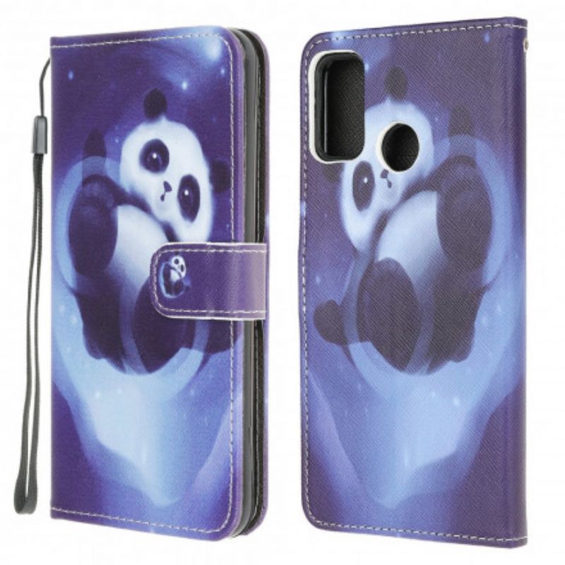 Kryt Moto G30 / Moto G10 Panda Prostor S Popruhem