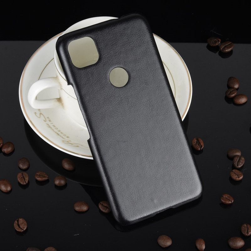 Kryt Na Google Pixel 4a Výkonný Efekt Liči Kůže