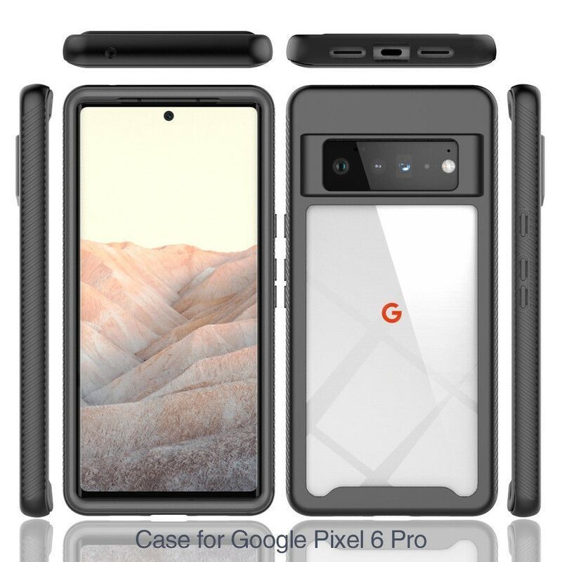 Kryt Na Google Pixel 6 Pro Hybrid Se Zkosenou Hranou