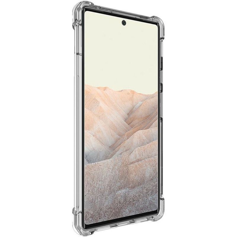 Kryt Na Google Pixel 6 Pro Transparentní Hedvábný Imak