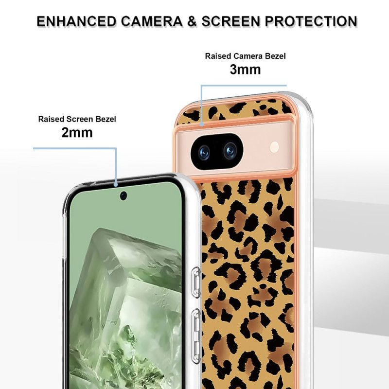 Kryt Na Google Pixel 8a Leopardí Tisk