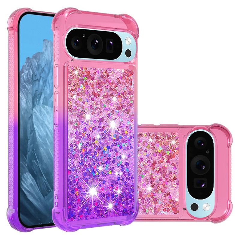 Kryt Na Google Pixel 9 Glitter Gradient