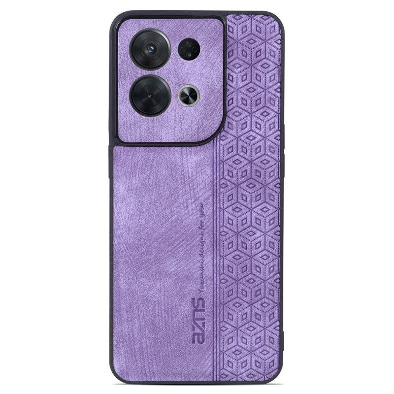 Kryt Na Oppo Reno 8 Pro Kožený Efekt Azns