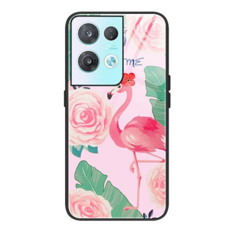 Kryt Na Oppo Reno 8 Pro Tvrzené Sklo Flamingo