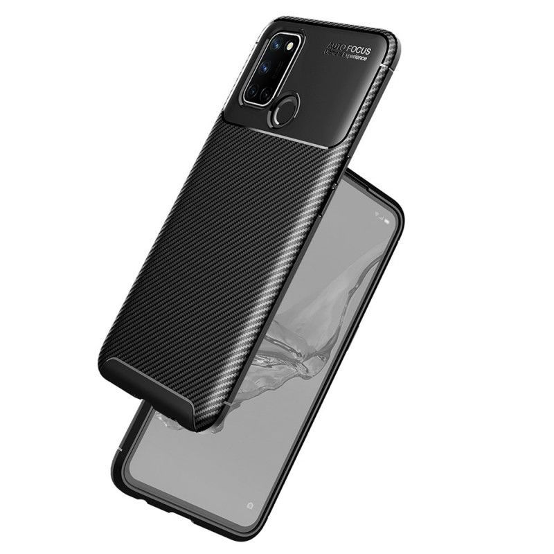 Kryt Na Realme 7i Flexibilní Textura Uhlíkových Vláken