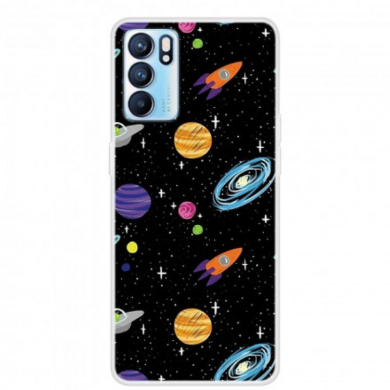 Kryt Oppo Reno 6 5g Planeta Galaxie