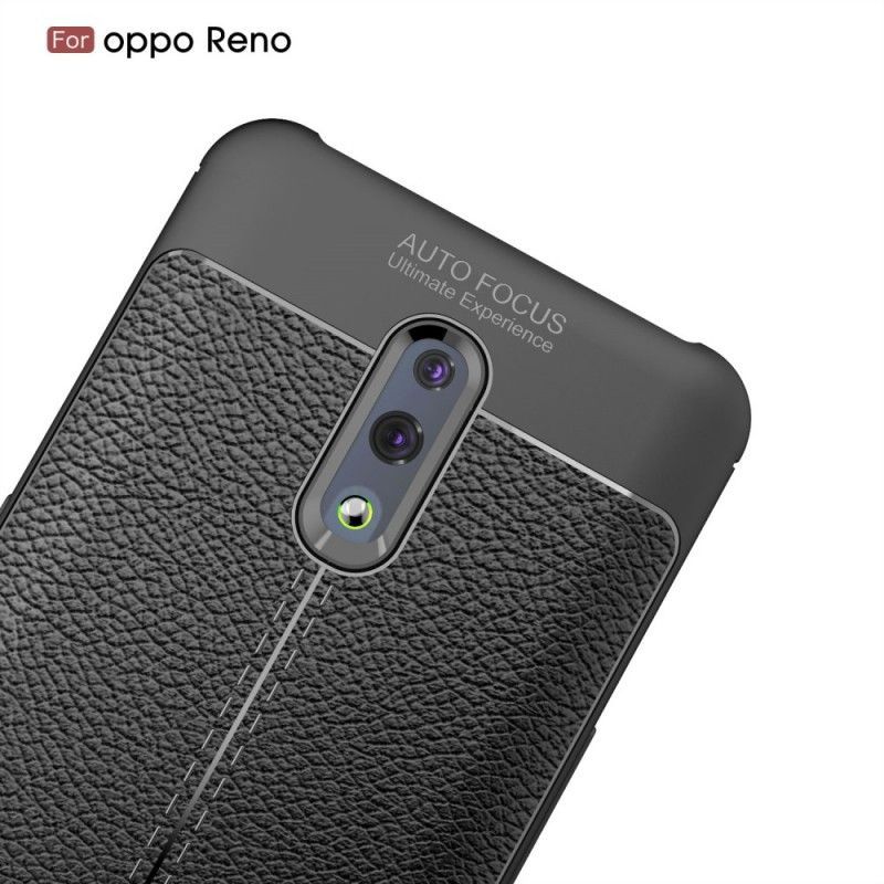 Kryt Oppo Reno Efekt Kůže Litchi