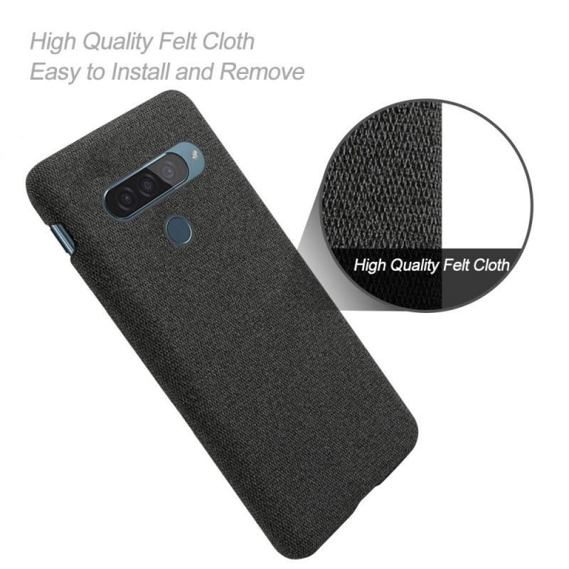 Lg G8s Thinq Case Ksq Fabric Texture