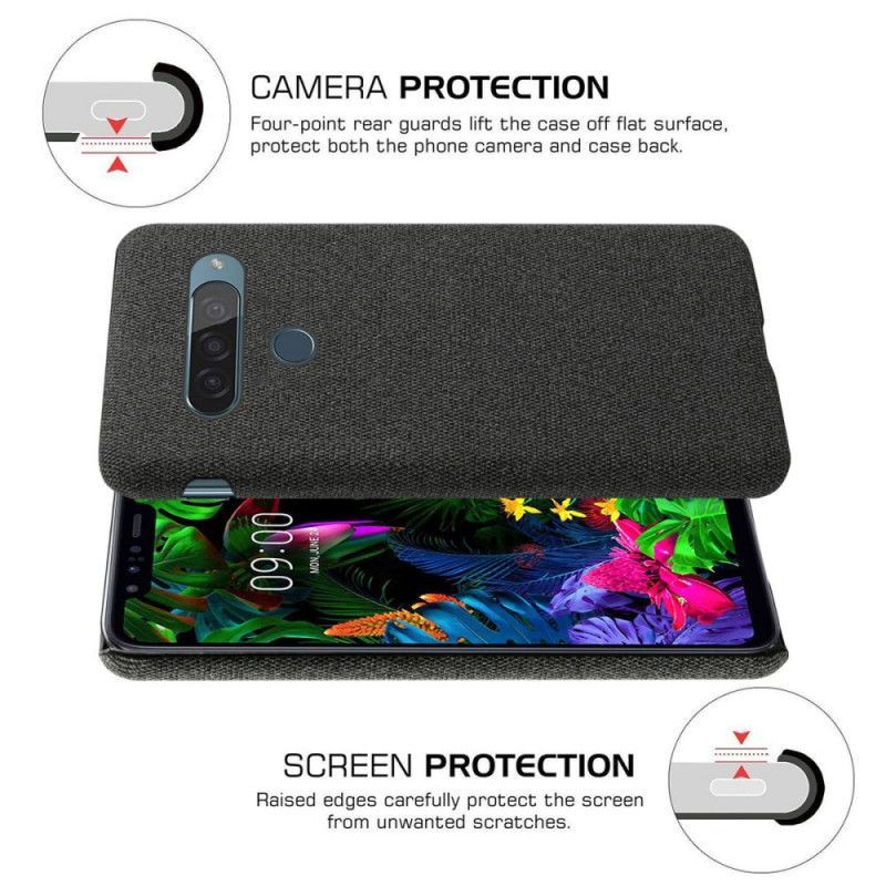 Lg G8s Thinq Case Ksq Fabric Texture