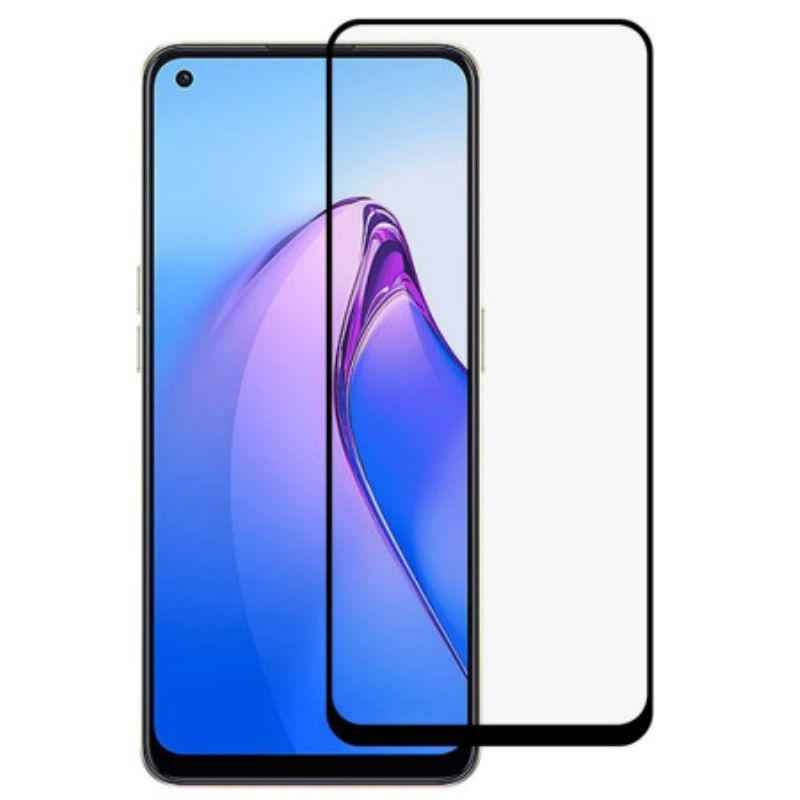 Ochranné Tvrzené Sklo Oppo Reno 8 S Černými Okraji