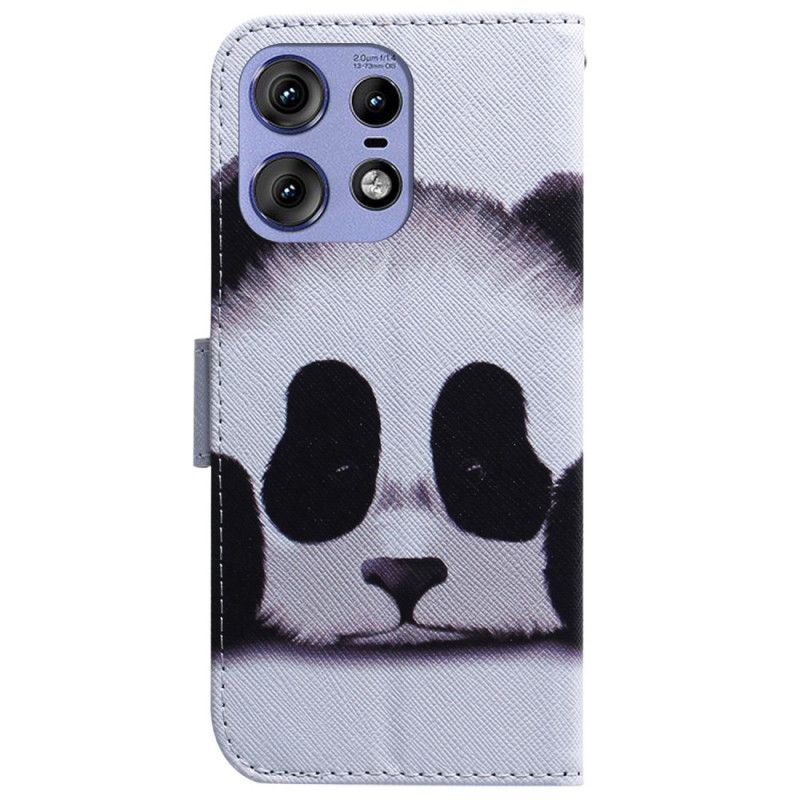 Peněženková Pouzdra Motorola Edge 50 Pro Panda