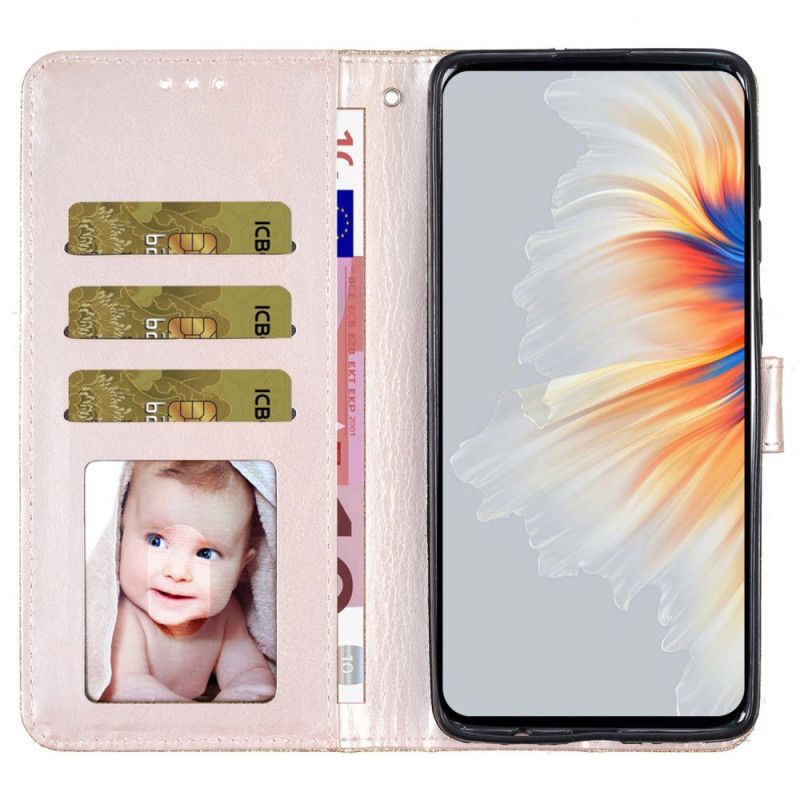 Peněženková Pouzdra Oppo A98 5g Páskové Flitry