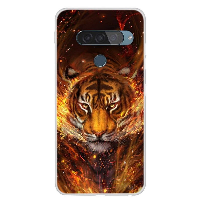 Pouzdro Lg G8s Thinq Fire Tygr