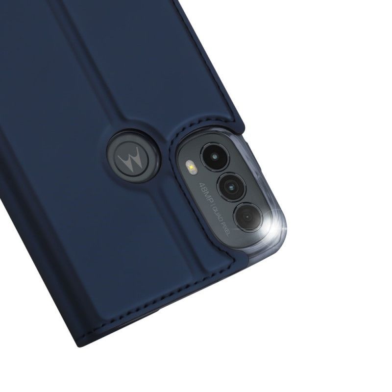 Překlápěcí Kryt Moto E40 / E30 / E20 Skin Pro Dux Ducis